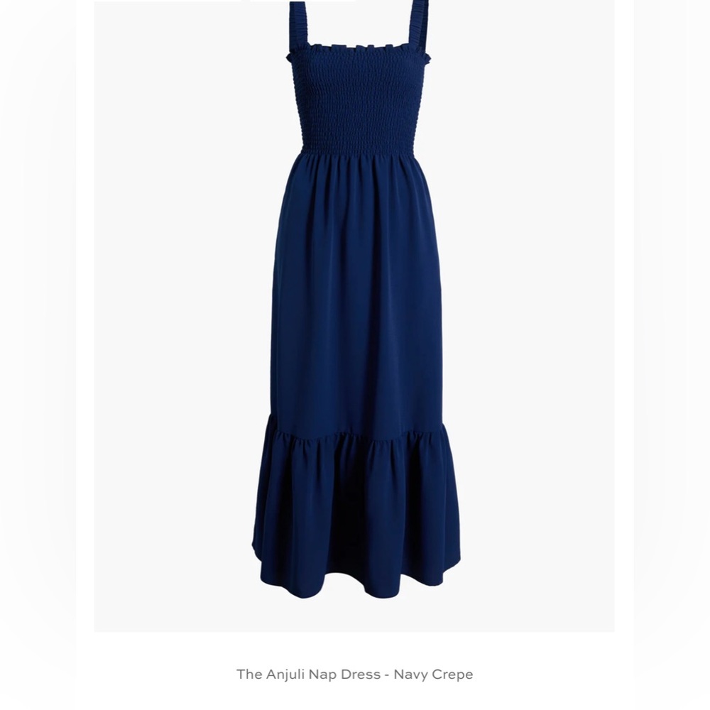 Hill House Navy Anjuli Maxi Dress